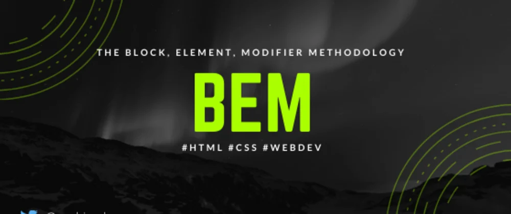 What is BEM and why use it to name your HTML classes!